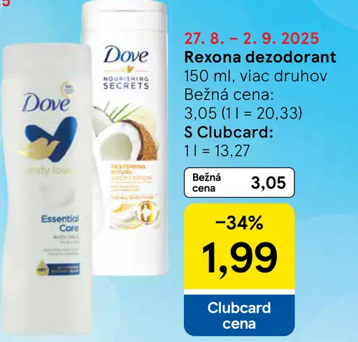 Rexona dezodorant