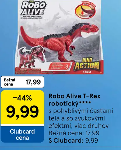 Robo Alive T-Rex robotický