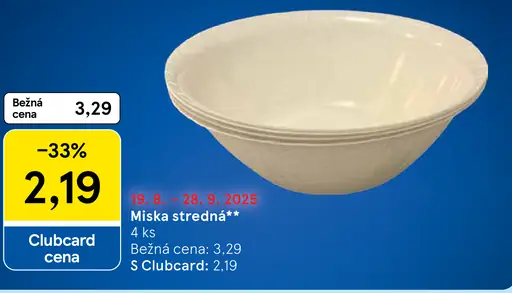 Miska stredná