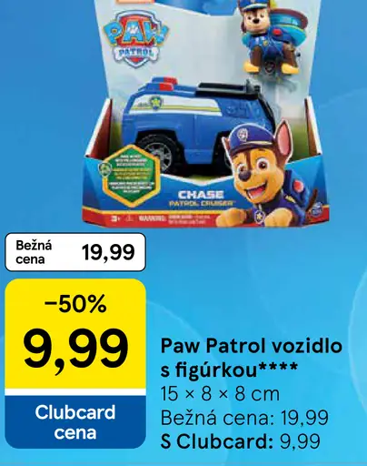Paw Patrol vozidlo s figúrkou