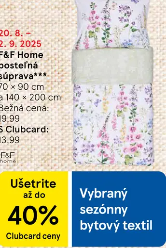 F&F Home posteľná súprava