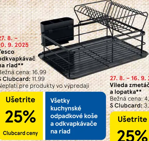 Tesco odkvapkávač na riad