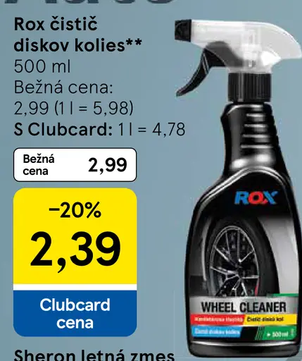 Rox čistič diskov kolies