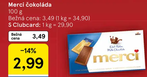 Storck Merci čokoláda