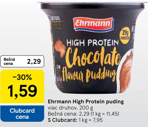 Ehrmann High Protein puding Chocoláté