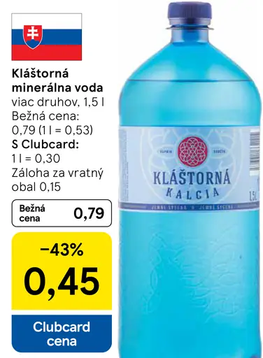 Kláštorná minerálna voda