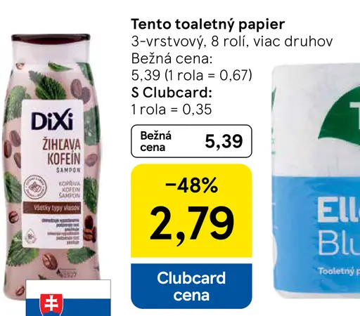 Tento toaletný papier 3-vrstvový Elegance Blue Decor