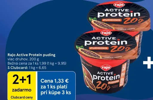 Rajo Active Protein puding