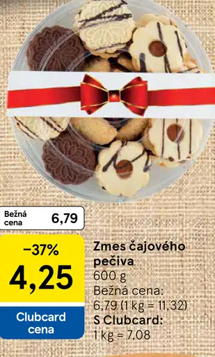 Zmes čajového pečiva