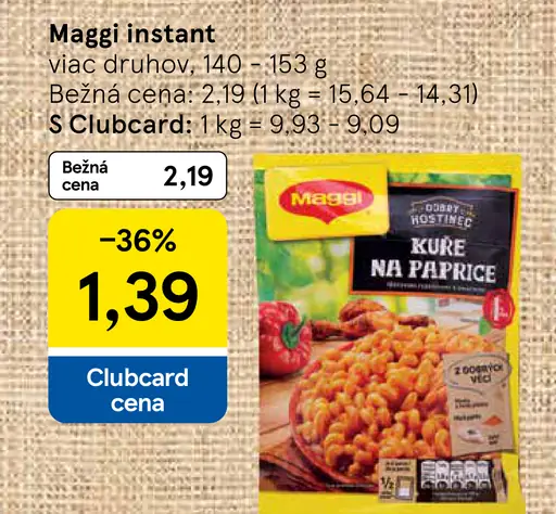 Maggi instant kurací vývar