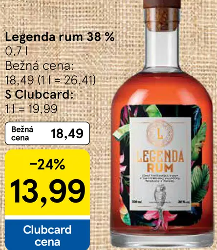 Legenda rum 38%