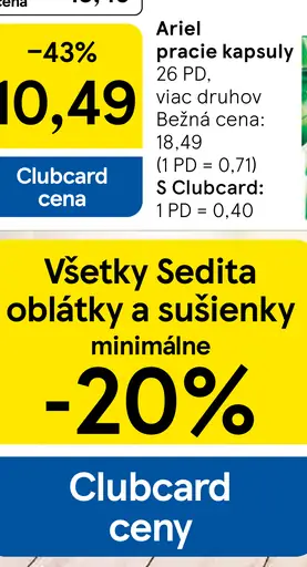 Ariel pracie kapsuly