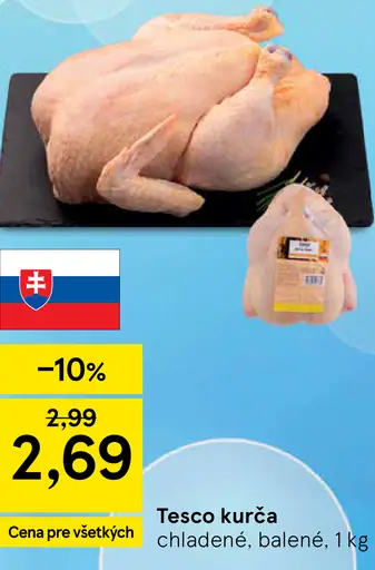 Tesco kurča