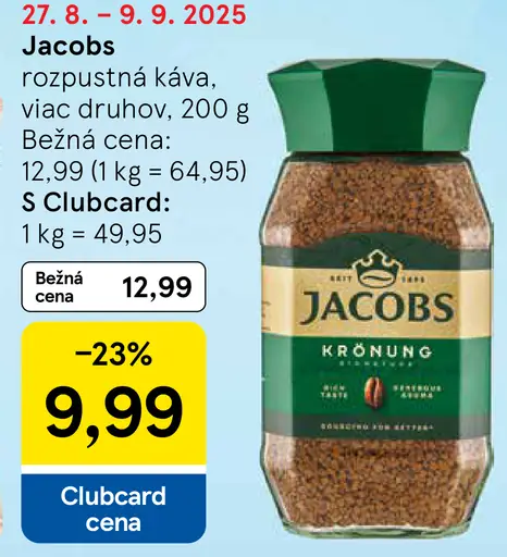 Jacobs Intense rozpustná káva