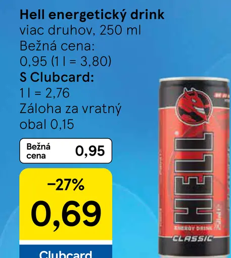 Hell energetický drink