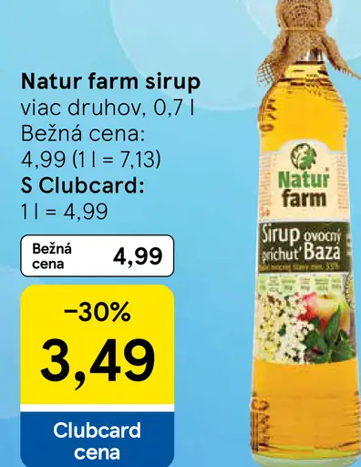 Natur farm sirup