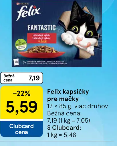 Felix kapsičky pre mačky