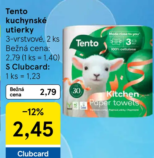 Tento kuchynské utierky