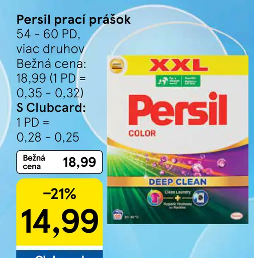 Persil prací prášok