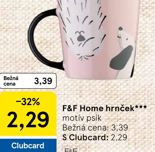 F&F Home hrnček
