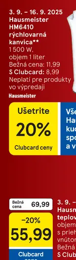 Hausmeister rýchlovarná kanvica