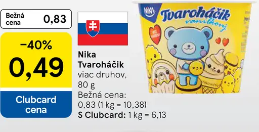 Nika Tvaroháčik