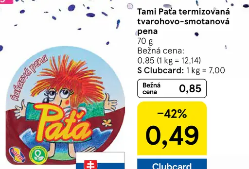 Tami Paťa Termizovaná Tvarohovo-smetanová pena
