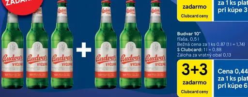 Budvar výčap