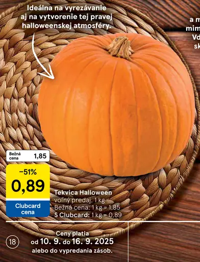 Tekvica Halloween