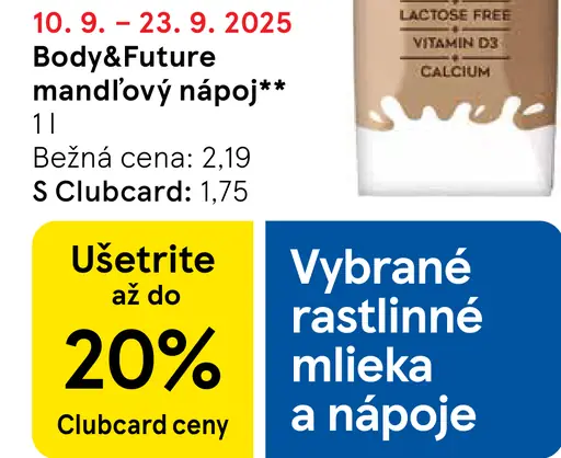Body&Future mandľový nápoj