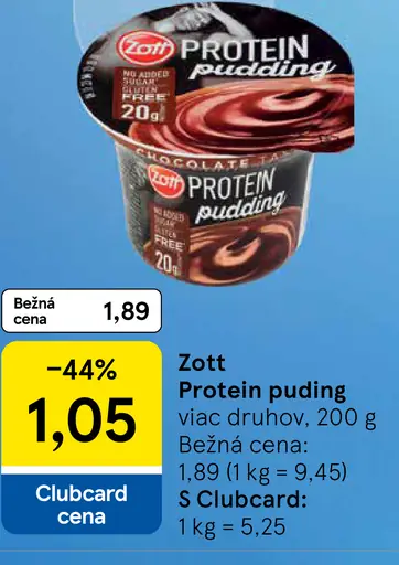 Zott Protein puding