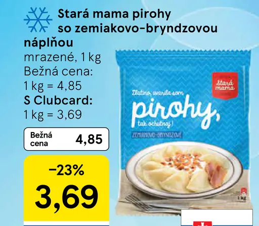 Stará Mama Pirohy so zemiakovo-bryndzovou náplňou