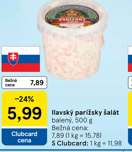 Ilavský parížsky šalát