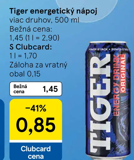 Tiger Energetický nápoj