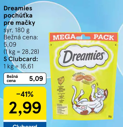 Dreamies pochúťka pre mačky
