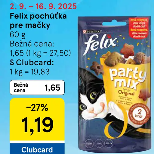 FELIX pochúťka pre mačky
