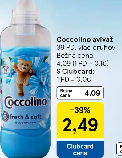 Coccolino aviváž