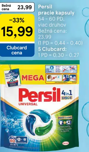 Persil pracie kapsuly