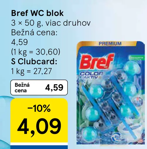 Bref WC blok