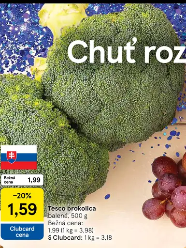 Tesco brokolica