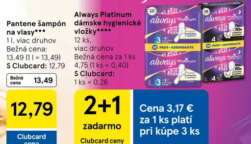 Pantene šampón na vlasy
