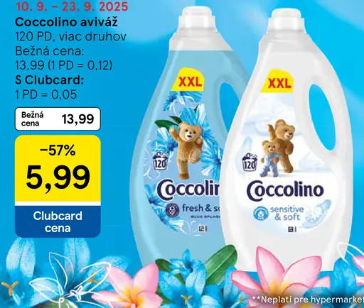 Coccolino aviváž