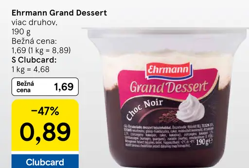 Ehrmann Grand Dessert