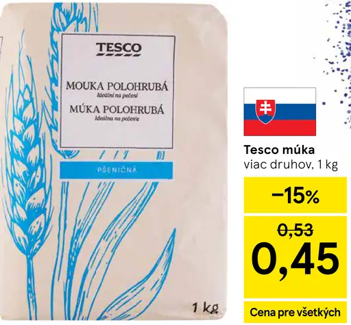 Tesco múka