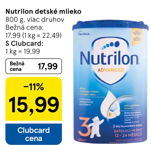Nutrilon detské mlieko