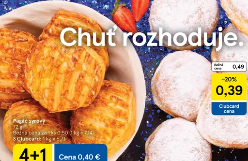 Pagáč syrový