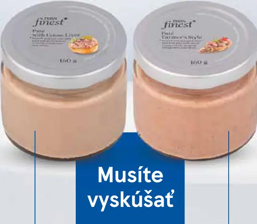 Tesco Finest paštéta s husou pečeňou