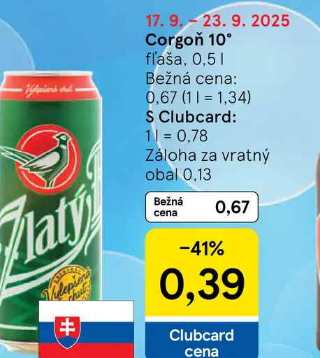Corgoň fľaša