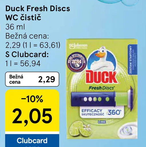 Duck Fresh Discs WC čistič