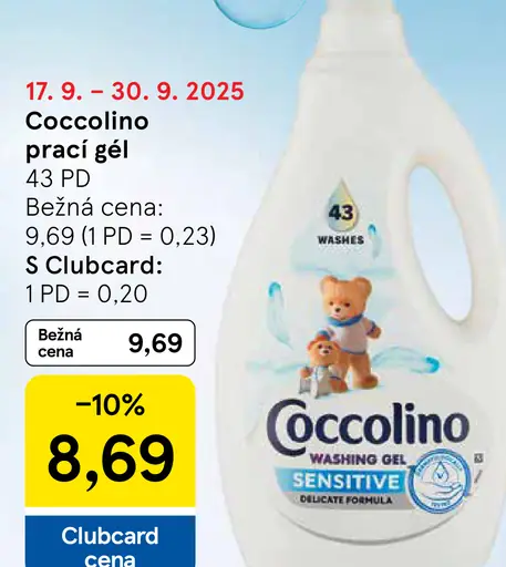 Coccolino prací gél